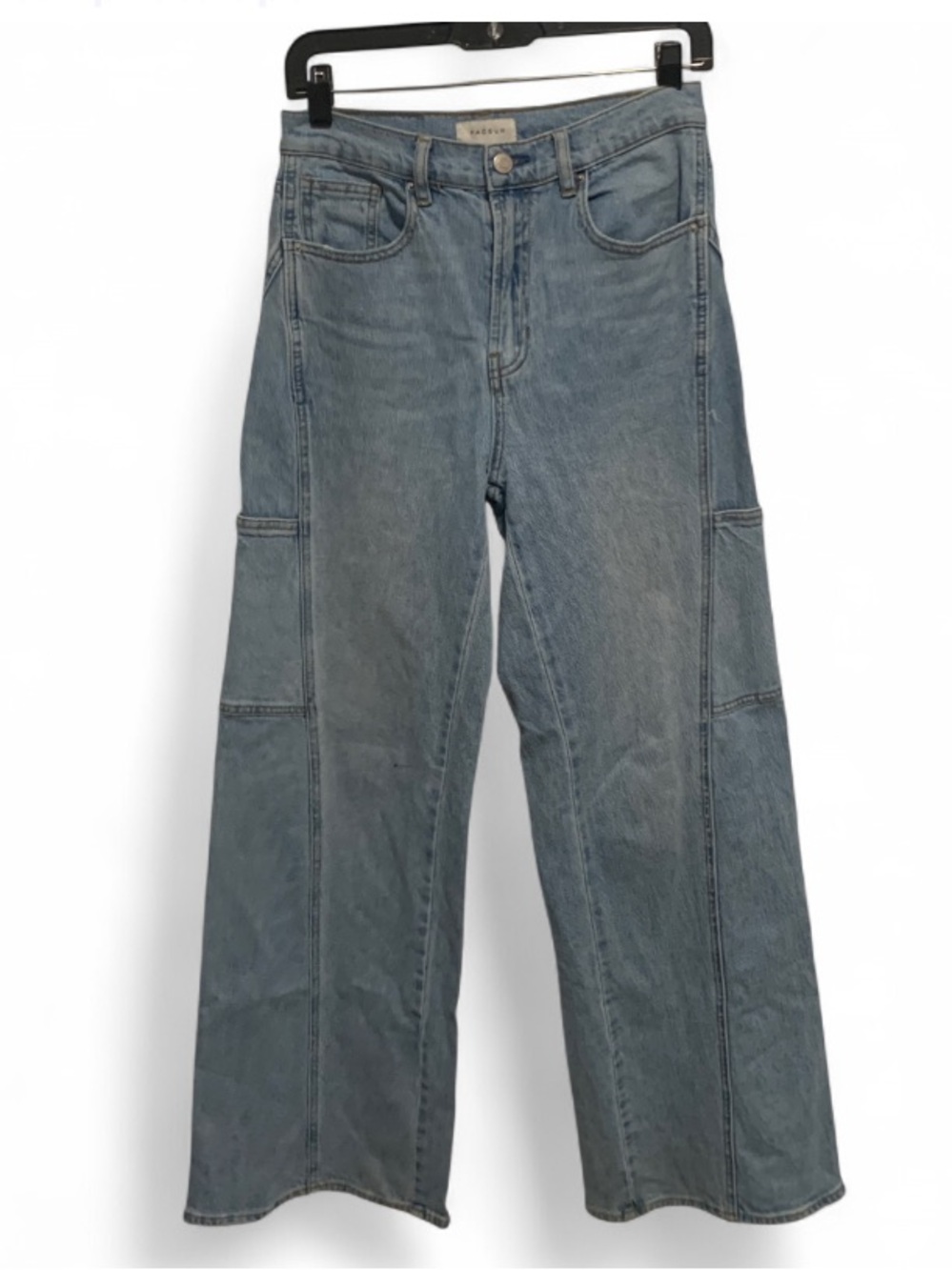 PacSun Light Blue Wide-Leg Stretch Jeans